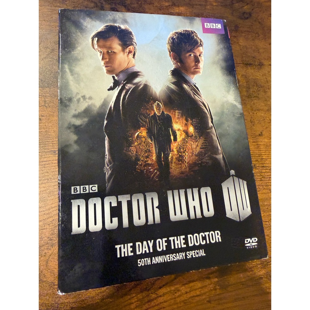 BBC Doctor Who The Day of the Doctor 50th Anniversary Special DVD Matt Smith New